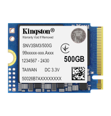 Твердотельный накопитель Kingston NV3, 500GB, M.2(22x30mm)