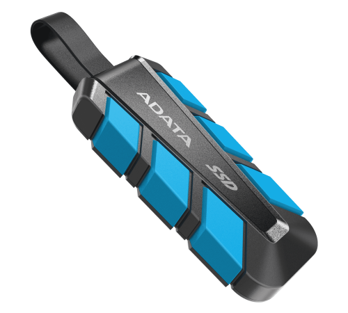 Внешний накопитель SSD 500GB ADATA SC740 SC740-500G-CBU, USB 3.1,черный/синий