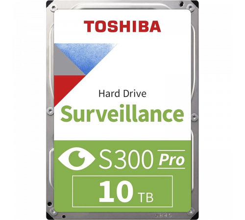 Жесткий диск 10TB Toshiba Surveillance S300 MD10ADA10TV