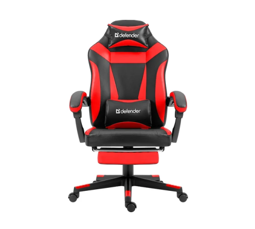 Кресло компьютерное Defender Cruiser, черный/красный