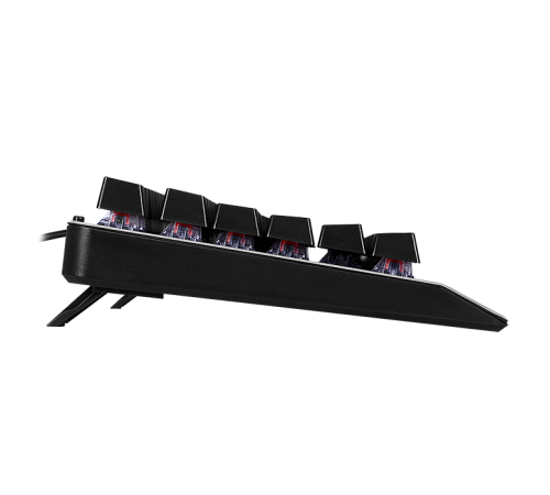 Клавиатура проводная игровая SVEN KB-G9700, 104 клавиши, +12Fn, RED switch, RGB, черный