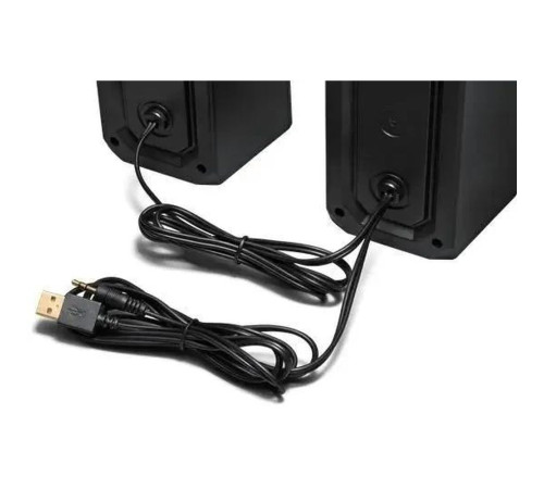Акустическая система Defender Stentor, 2.0, 6 Вт, питание от USB, черный
