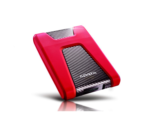 Внешний жесткий диск 2TB ADATA HD650, USB 3.1, красный/черный