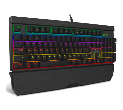 Клавиатура проводная игровая SVEN KB-G9500, 104 клавиши, ПО, подсветка, черный