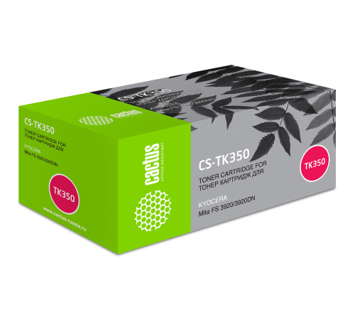 Картридж лазерный Cactus CS-TK350 TK-350 для Kyocera Mita FS 3920/3920DN (15000 стр.)