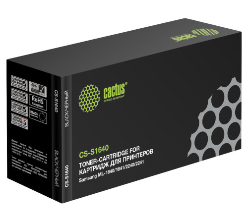 Картридж Cactus CS-S1640 D108S MLT-D108S для Samsung ML1640/1641/1645/2240/2241 (1500 стр.)