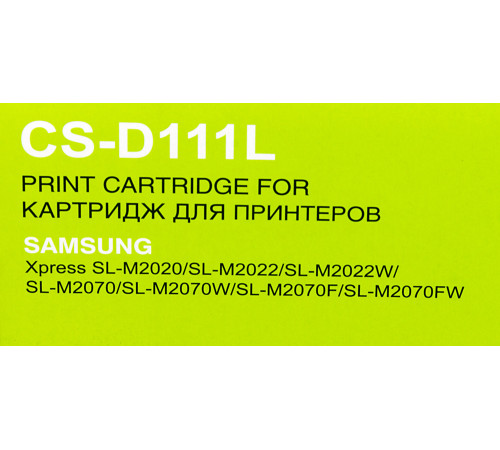 Картридж Cactus CS-D111L MLT-D111L для Samsung Xpress M2022/M2020/M2021/M2070 (1800 стр.)