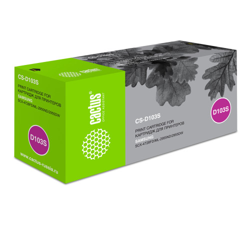 Картридж Cactus CS-D103S MLT-D103S для Samsung SCX-4728FD/ML-2955ND/2955D (1500стр.)