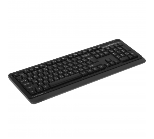 Клавиатура проводная A4Tech Fstyler FKS10, USB, черный/серый