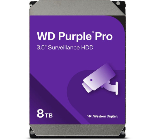 Жесткий диск 8TB Western Digital Purple Pro WD8002PURP