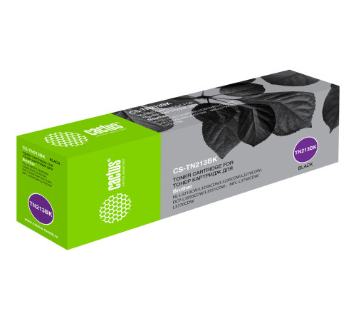 Картридж лазерный Cactus CS-TN213BK TN-213B для Brother HL 3230/DCP3550/MFC3770, черный (1400 стр.)