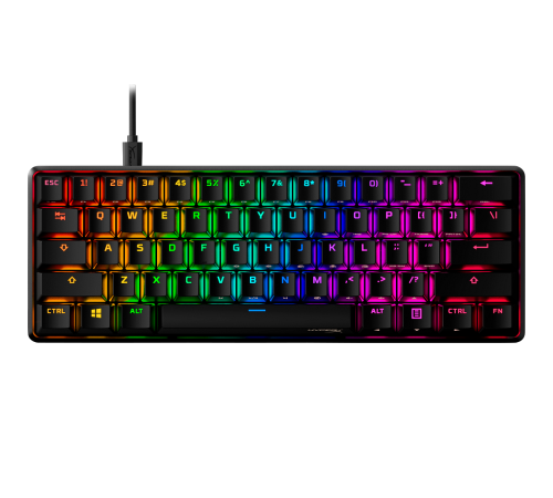 Клавиатура проводная игровая HyperX AlloyOrigins 60, USB, черный