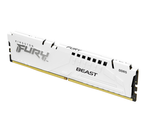 Модуль оперативной памяти Kingston 32GB FURY Beast White EXPO DDR5 6000MhzMHz DIMM CL36