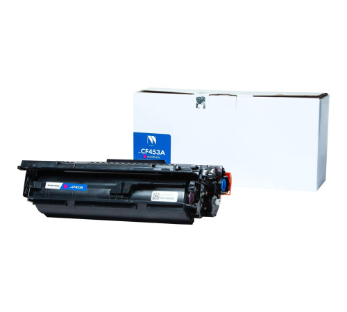 Тонер-картридж NVP NV-CF453A для HP LaserJet M652DN/M653DN/M681DH/M653X/M681F/M681Z/M682Z, пурпурный (10500 стр.)