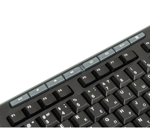 Комплект (клавиатура/мышь) беспроводной Logitech MK270, черный