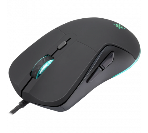 Мышь проводная игровая Defender Arga GM-049, 6 кнопок, 3600 dpi, коврик, черный