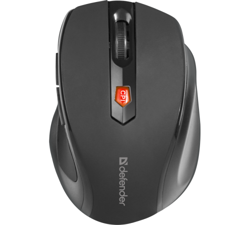 Мышь беспроводная Defender Ultra MM-315, 6 кнопок, 800-1600 dpi, черный