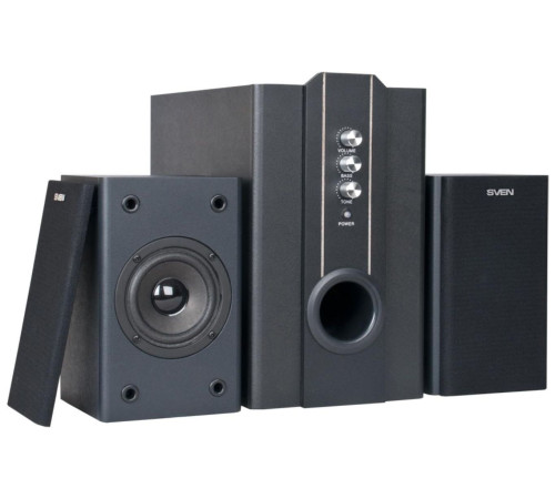 Акустическая система SVEN SPS-820, 2.1, 38 Вт, чёрный