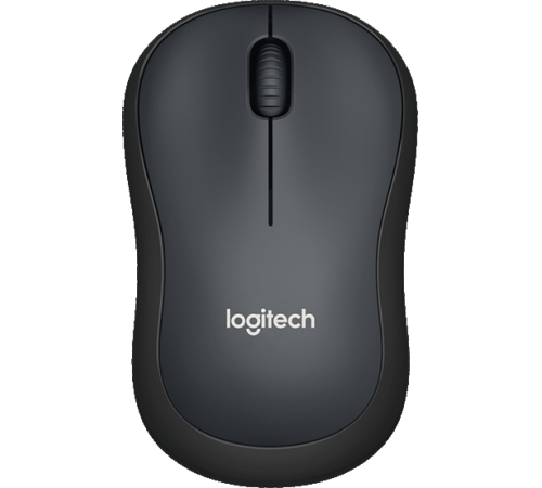 Мышь беспроводная Logitech M220 SILENT, серый/черный
