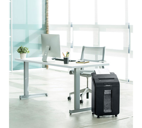 Уничтожитель документов Fellowes AutoMax 100M, черный
