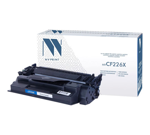 Тонер-картридж NVP NV-CF226X для HP LaserJet Pro M402d/ M402dn/ M402dn/ M402dne/ M402dw/ M402n/ M426dw/ M426fdn/ M426fdw (9000 стр.)