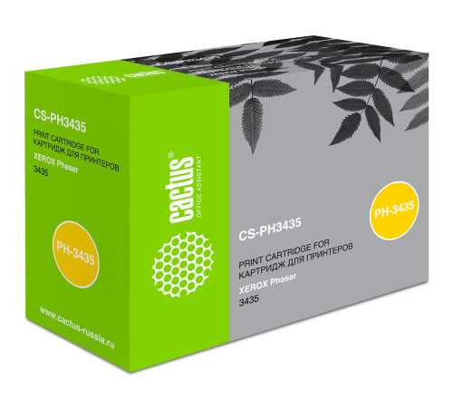 Картридж лазерный Cactus CS-PH3435 106R01415 для Xerox Phaser 3435/3435dn (10000 стр.)