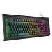 Клавиатура проводная игровая SVEN KB-G8400, 104 клавиши, ПО, RGB-подсветка, черный