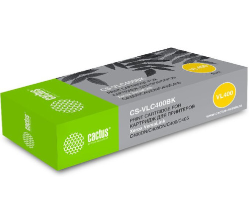 Картридж лазерный Cactus CS-VLC400BK 106R03532 для Xerox VersaLink C400DN/C405DN, черный (10500 стр.)