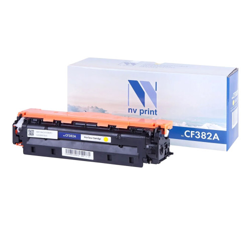 Тонер-картридж NVP NV-CF382A для HP Color LaserJet M476dn/ M476dw/ M476nw, желтый (2700 стр.)