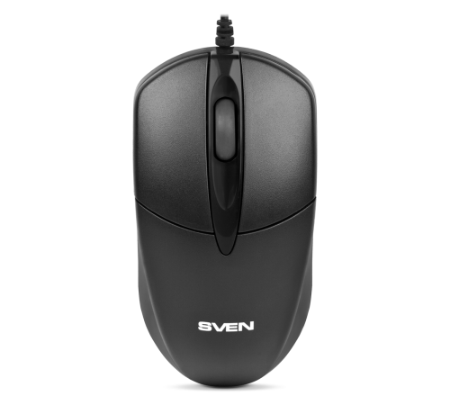 Мышь проводная SVEN RX-112, 3 кнопки, 800 dpi, USB, черный