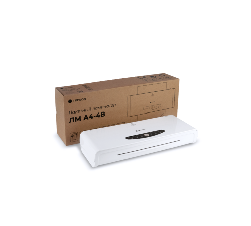 Ламинатор ГЕЛЕОС ЛМ A4-4В, белый