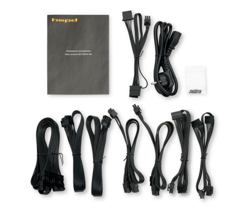 Блок питания 850 Вт HSPD HST-850GF-BK, черный