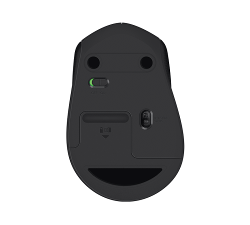 Мышь беспроводная Logitech M330 SILENT PLUS, черный