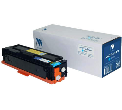 Картридж NVP NV-W2211A 207A до версии fw20220729, голубой (1250 стр.)