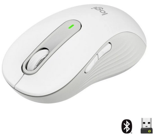 Мышь беспроводная Logitech M650L, белый