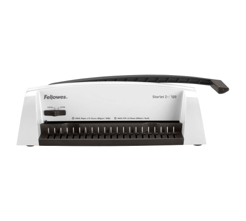 Переплетчик Fellowes STARLET 2+, белый/черный