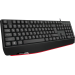 Клавиатура проводная Defender Atom HB-546 RU,104+FN, 1.8 м, черный