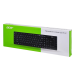 Клавиатура проводная Acer OKW010, USB, slim, мультимедия, черный