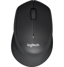 Мышь беспроводная Logitech M330 SILENT PLUS, черный