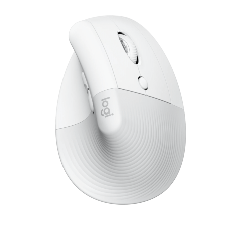 Мышь беспроводная Logitech LIFT OFF, белый/серый