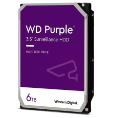 Жесткий диск 6TB Western Digital Purple Surveillancer WD64PURZ