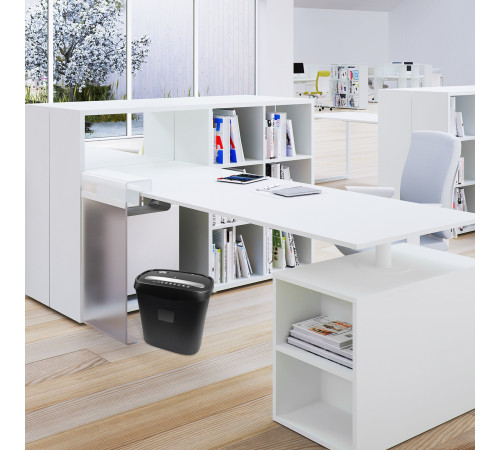 Уничтожитель документов ГЕЛЕОС УД15-4, черный