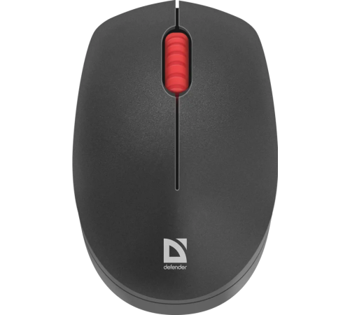 Мышь беспроводная Defender Tiana MB-055, 3D, 1000 dpi, черный