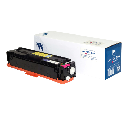Картридж NVP NV-W2413A 216A для HP Color LaserJet M182/M183, пурпурный, до версии fw20220729 (850 стр.)