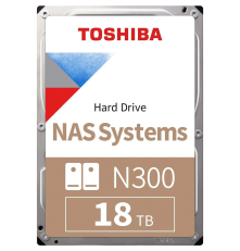 Жесткий диск 18TB Toshiba N300 NAS HDWG51JXZSTA