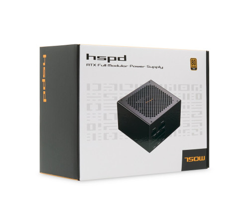 Блок питания 750 Вт HSPD HST-750GF-BK, черный