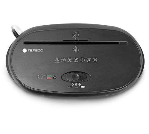 Уничтожитель документов ГЕЛЕОС УМ24-4, черный