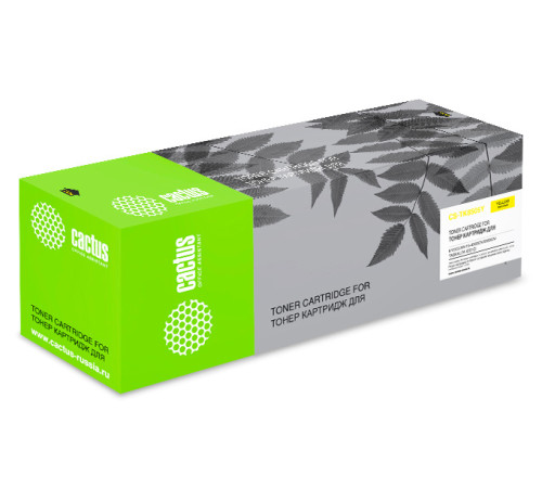 Картридж лазерный Cactus CS-TK8505Y TK-8505Y для Kyocera FS-4500CN/5550CN/TASKalfa, желтый (20000 стр.)