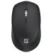 Мышь беспроводная Defender Velvet MB-406, 2.4ГГц+BT, 1600 dpi, 4 кнопки, АКБ, черный