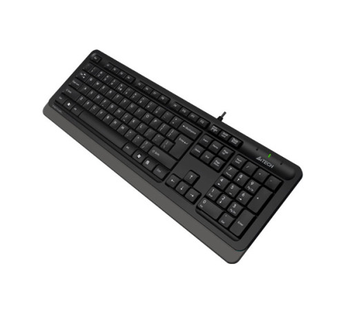 Клавиатура проводная A4Tech Fstyler FK10, черный/серый